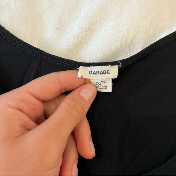 Garage black basic dress - Picture 2 of 5